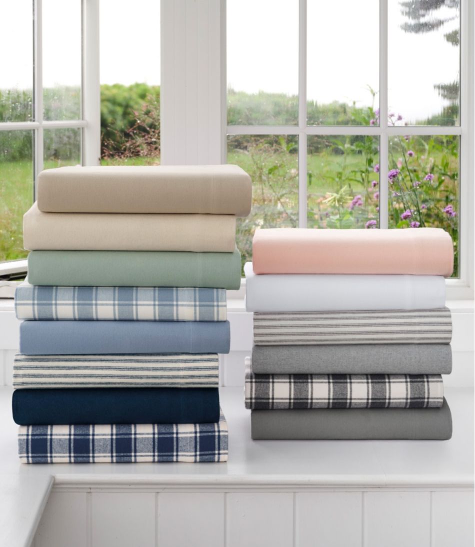Ultrasoft Comfort Flannel Pillowcases, Set of Two | L.L.Bean sale
