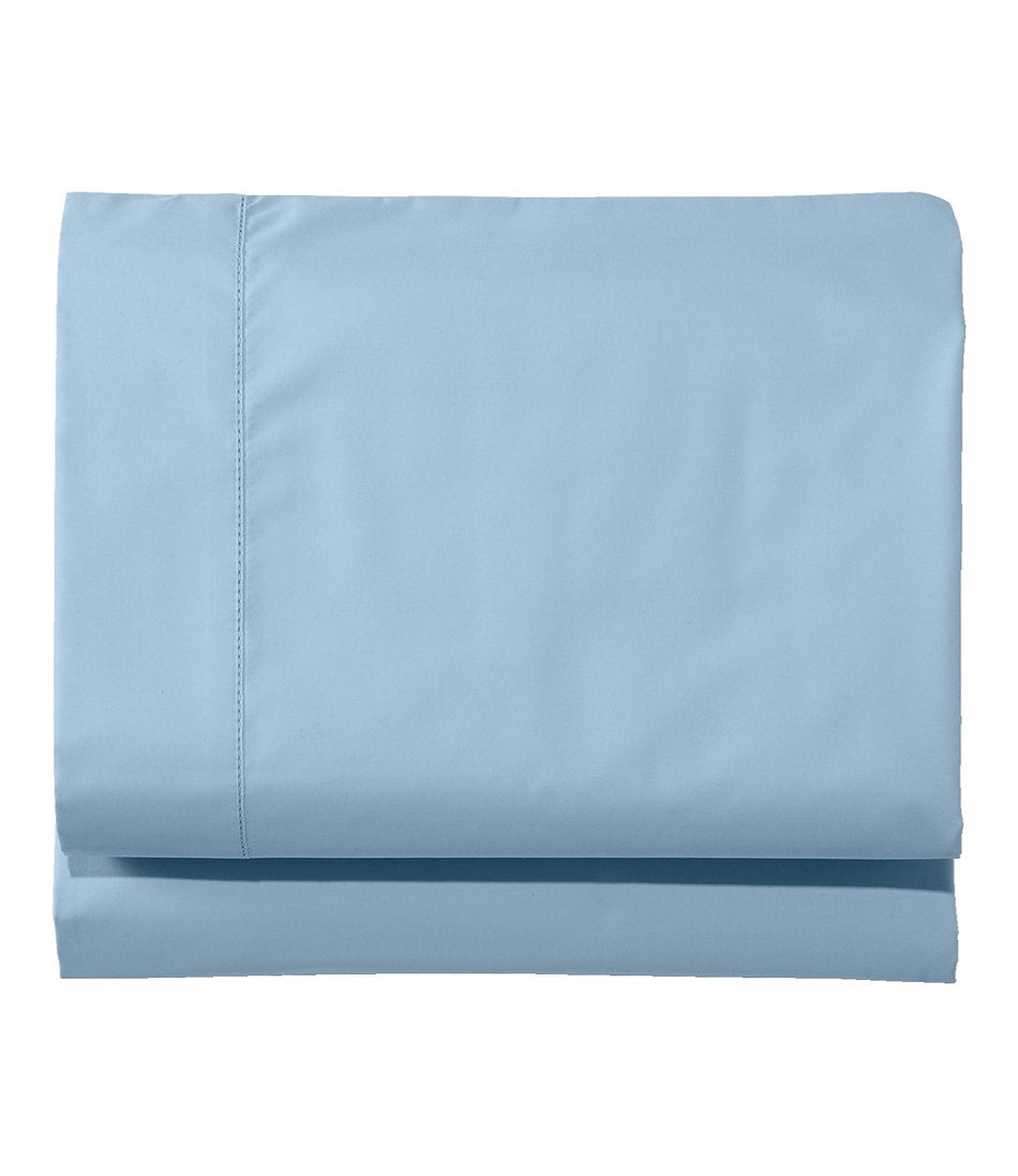 280-Thread-Count Pima Cotton Percale Sheet, Flat | L.L.Bean for sale - US 7112
