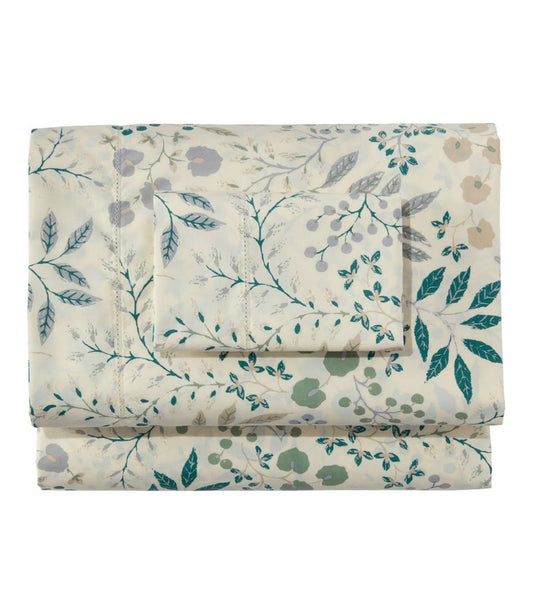 280-Thread-Count Pima Cotton Percale Sheet Set, Print | L.L.Bean discount