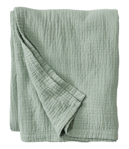 Lightweight Cotton Gauze Blanket | L.L.Bean outlet