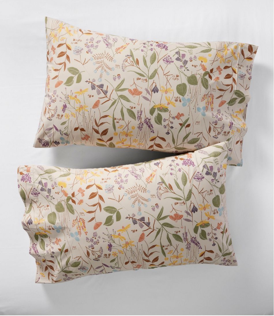 Birch Floral Percale Sheet Collection | L.L.Bean for sale