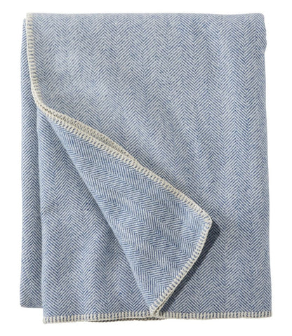 Washable Wool Blanket, Herringbone | L.L.Bean sale