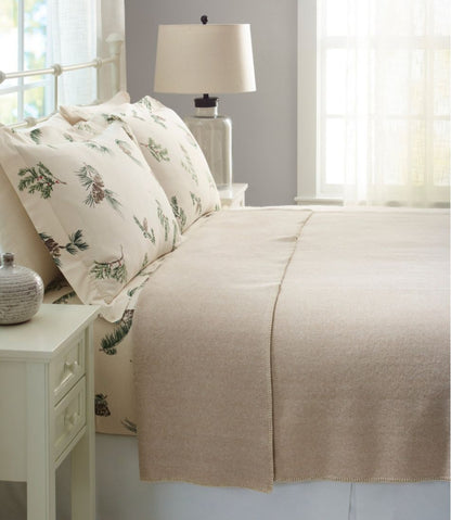 Washable Wool Blanket, Herringbone | L.L.Bean sale