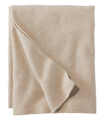 Washable Wool Blanket, Herringbone | L.L.Bean sale - US 5363