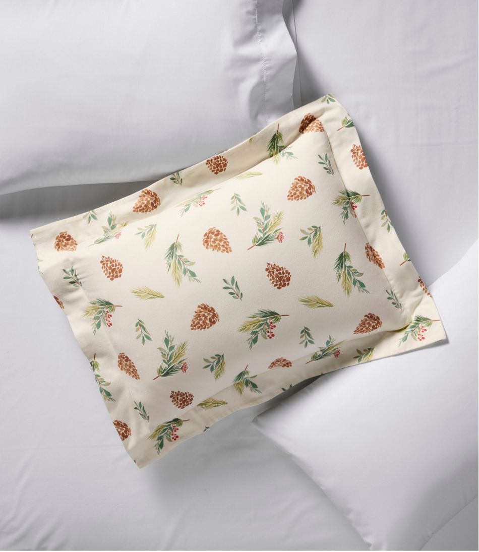 Evergreen Flannel Comforter Cover Collection | L.L.Bean on sale