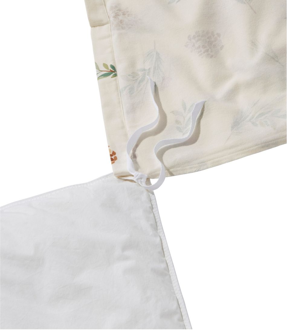 Evergreen Flannel Comforter Cover Collection | L.L.Bean on sale