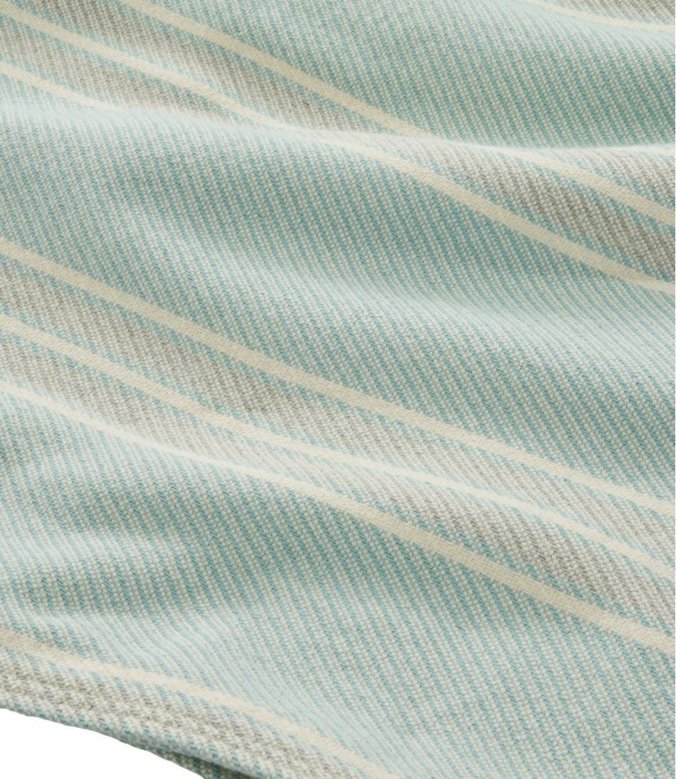 Maine Twill Blanket, Stripe | L.L.Bean outlet