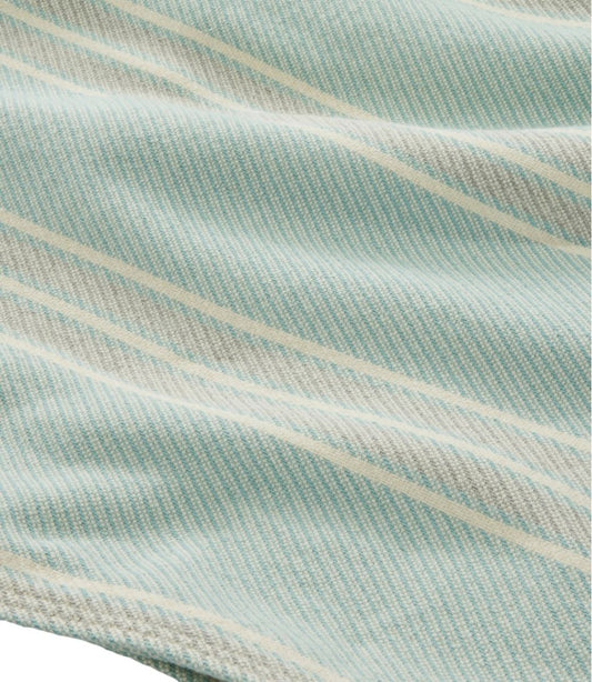 Maine Twill Blanket, Stripe | L.L.Bean outlet