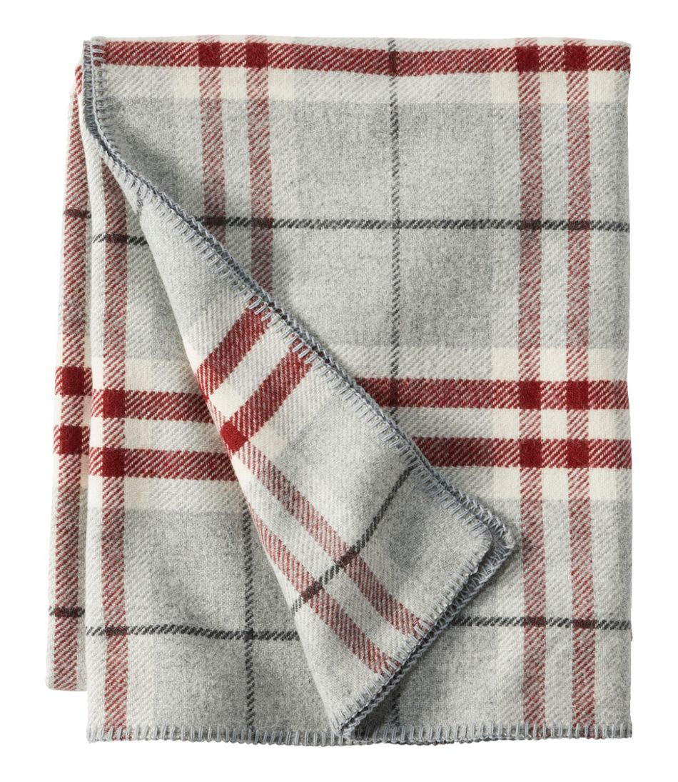 Washable Wool Blanket, Plaid | L.L.Bean online