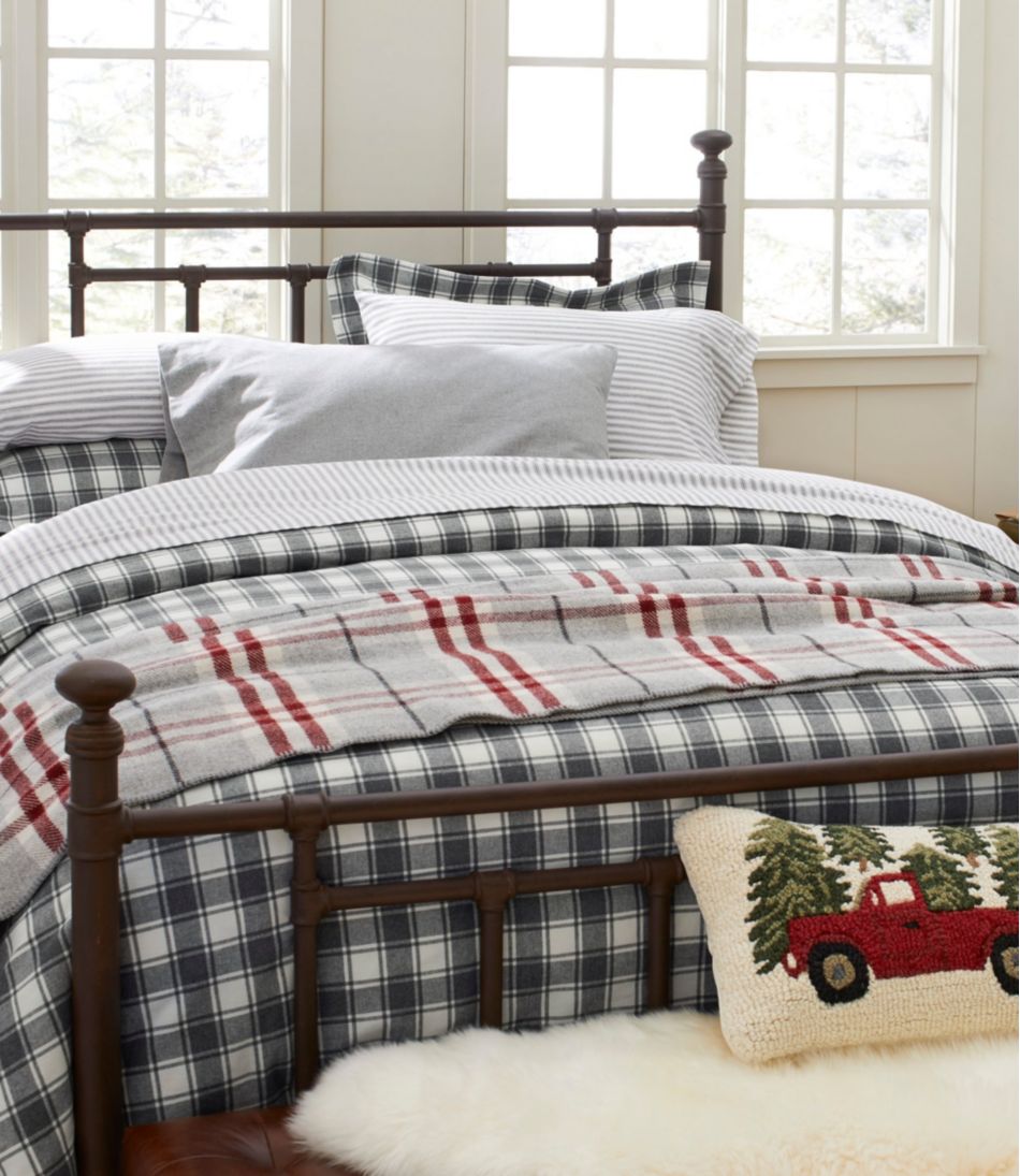 Washable Wool Blanket, Plaid | L.L.Bean online