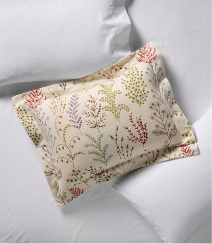 Botanical Floral Flannel Comforter Cover Collection | L.L.Bean on sale