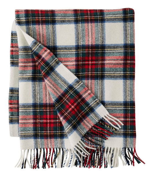 L.L.Bean Washable Wool Throw, Plaid 54" x 60" | L.L.Bean near me