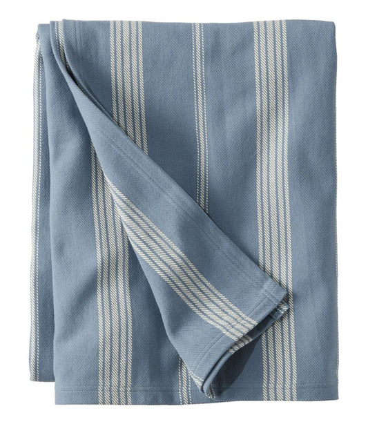 Organic Cotton Blanket, Stripe | L.L.Bean online