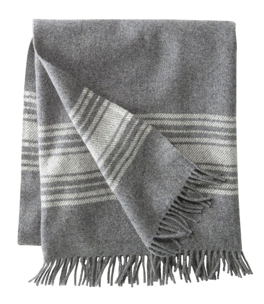 Washable Wool Throw, Striped | L.L.Bean on sale