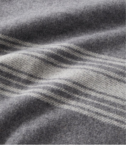 Washable Wool Throw, Striped | L.L.Bean on sale