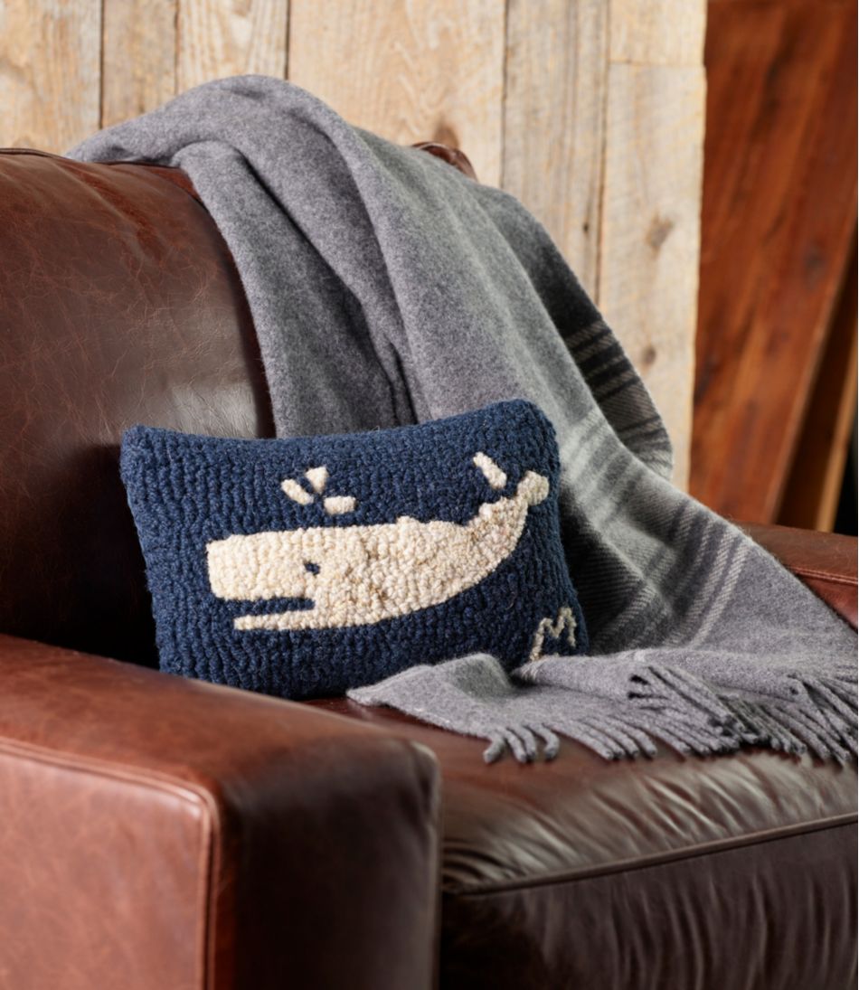 Washable Wool Throw, Striped | L.L.Bean on sale