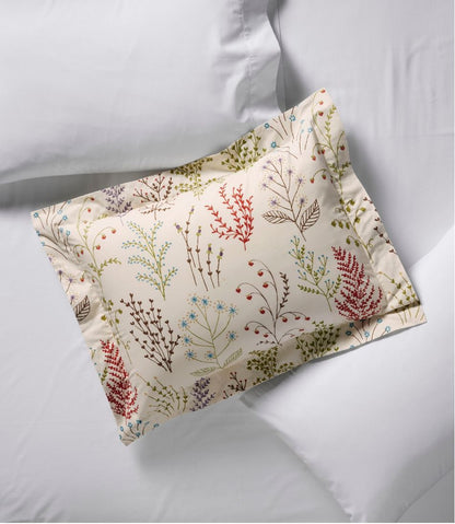 Botanical Floral Percale Comforter Cover Collection | L.L.Bean online
