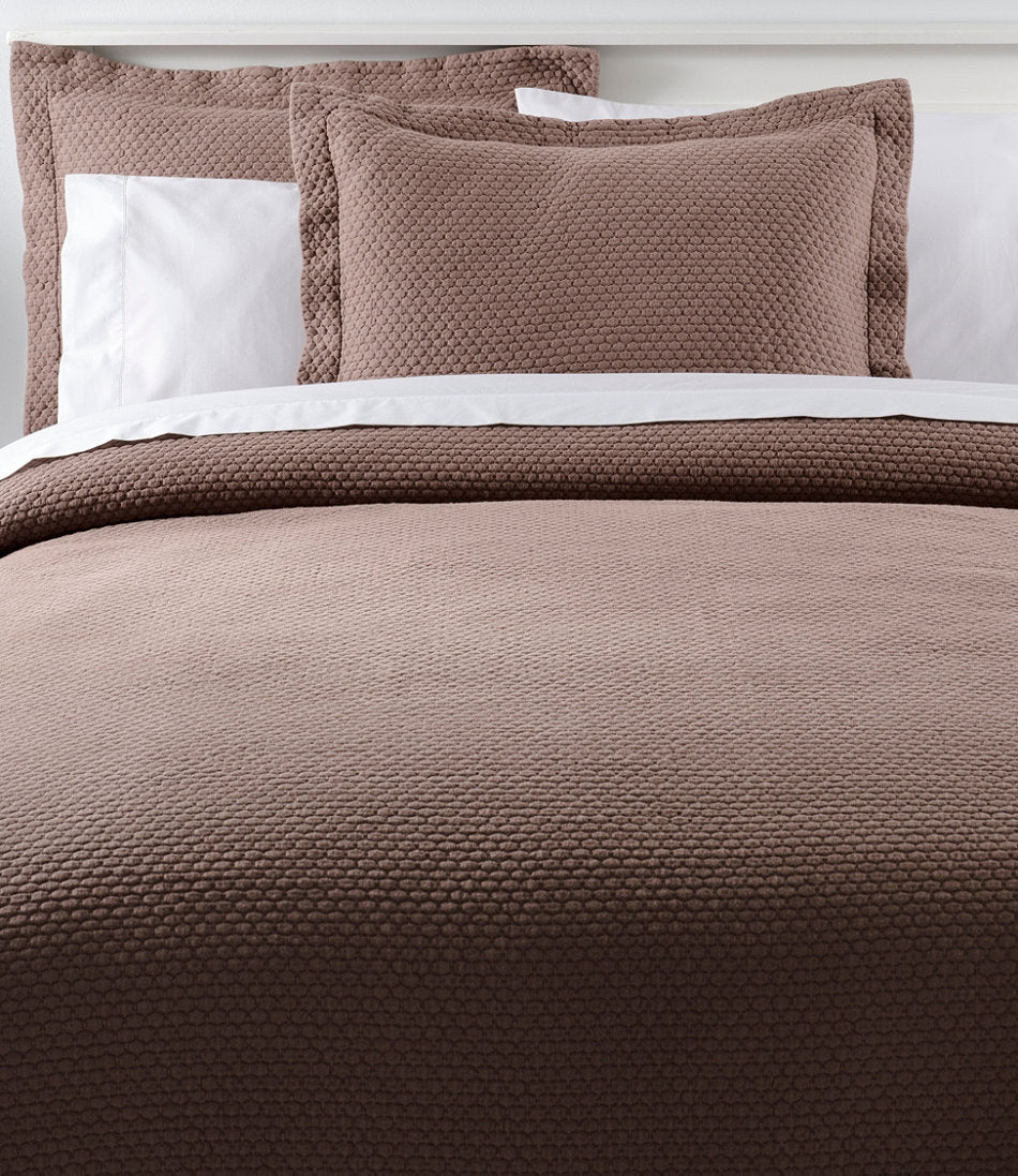 Organic Honeycomb Matelassé Coverlet | L.L.Bean near me - US 9712
