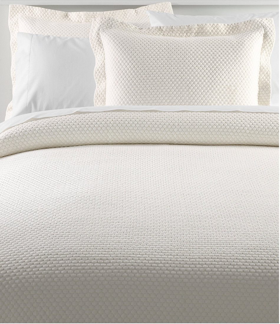 Organic Honeycomb Matelassé Coverlet | L.L.Bean near me - US 9712