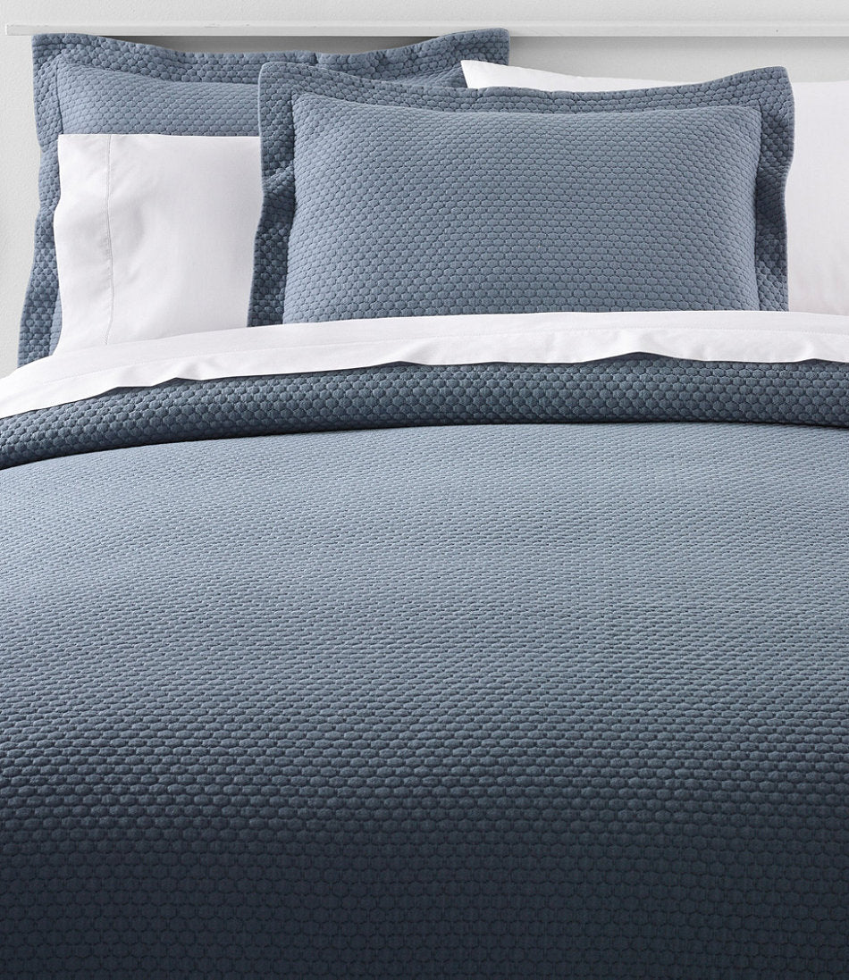 Organic Honeycomb Matelassé Coverlet | L.L.Bean near me - US 9712