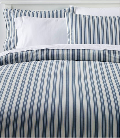 Sunwashed Percale Comforter Cover, Stripe | L.L.Bean sale