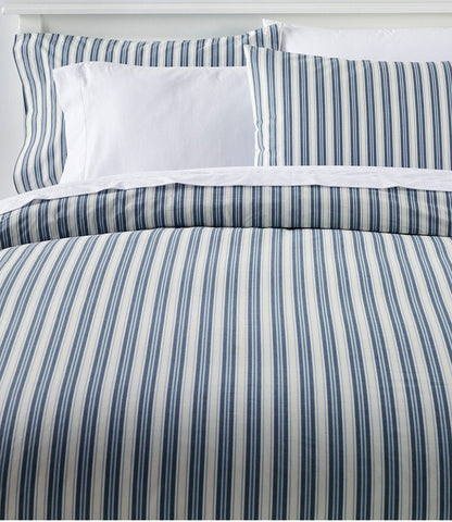 Sunwashed Percale Comforter Cover, Stripe | L.L.Bean sale - US 6437