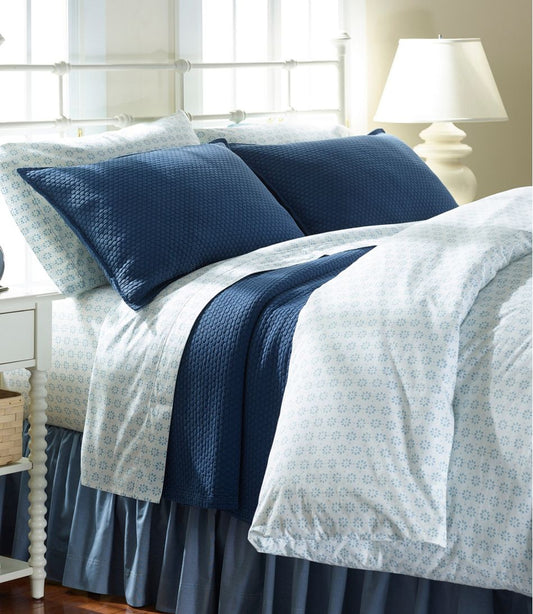 Sunwashed Percale Comforter Cover, Print | L.L.Bean online