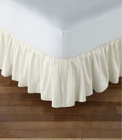 Chambray bed skirt | L.L.Bean sale