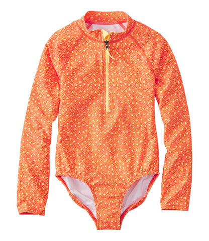 Girls' Watersports Swimwear, Rashguard One-Piece | L.L.Bean near me - US 4634