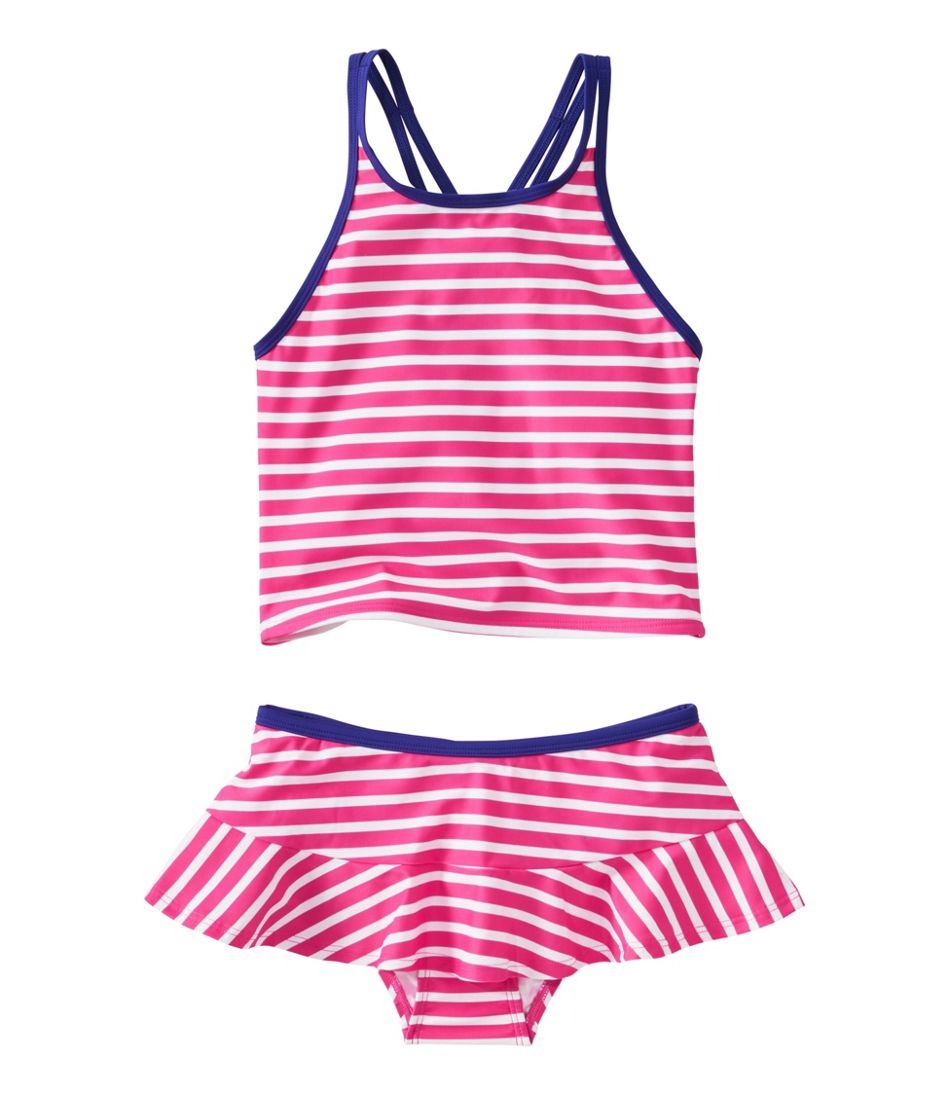 Girls' Watersports Swimwear, Tankini Skirt Set | L.L.Bean online