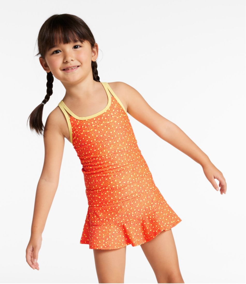 Girls' Watersports Swimwear, Tankini Skirt Set | L.L.Bean online