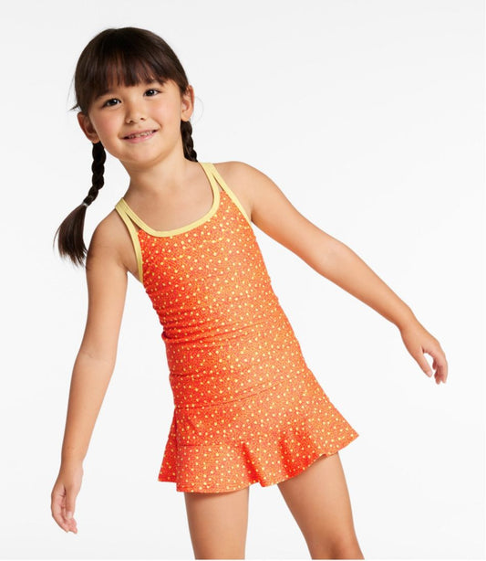 Girls' Watersports Swimwear, Tankini Skirt Set | L.L.Bean online
