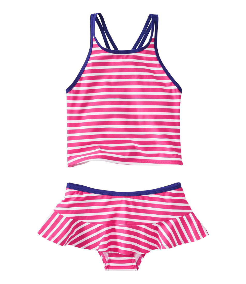 Girls' Watersports Swimwear, Tankini Skirt Set | L.L.Bean online - US 3202