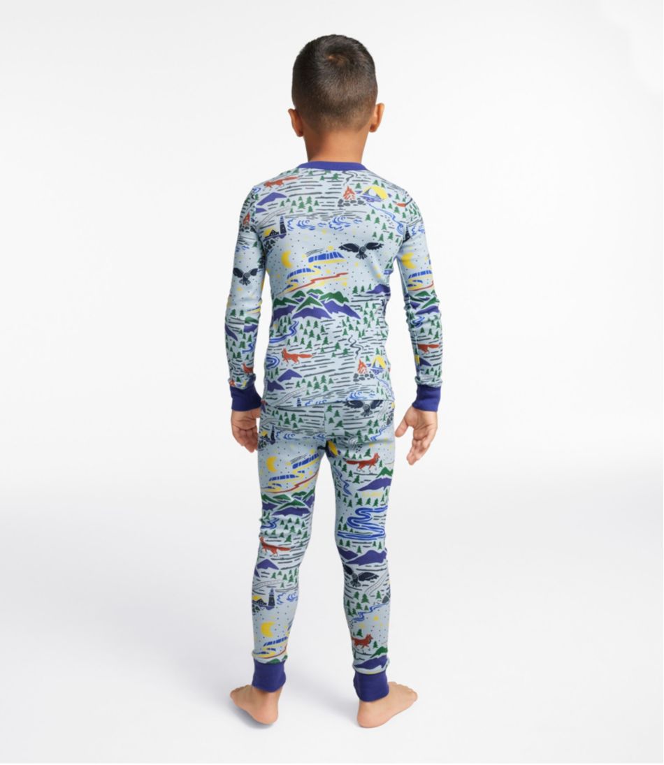 Kids' Organic Cotton Fitted Pajamas | L.L.Bean near me