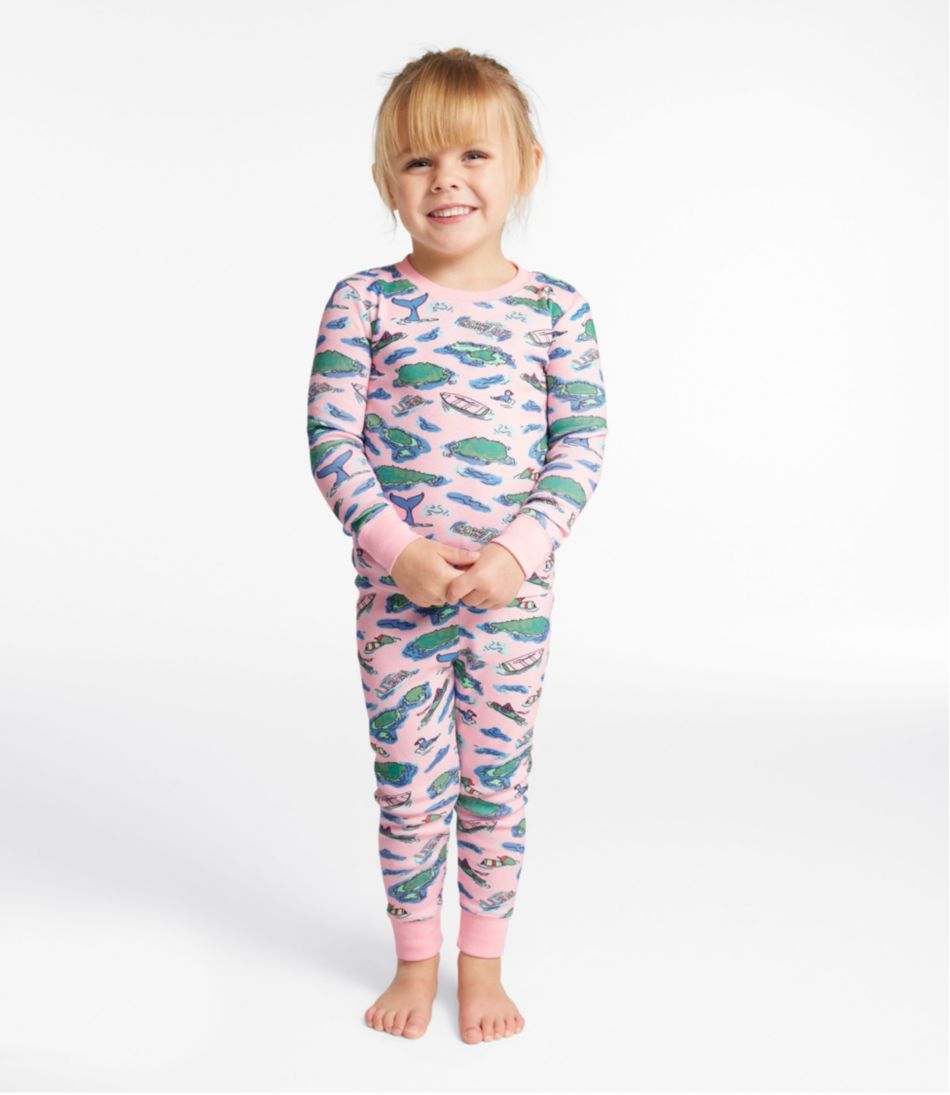 Toddlers' Organic Cotton Fitted Pajamas | L.L.Bean sale
