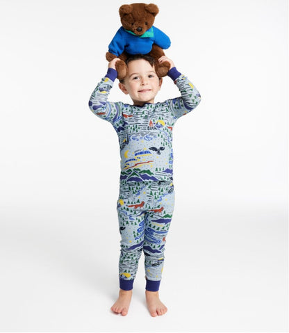 Toddlers' Organic Cotton Fitted Pajamas | L.L.Bean sale