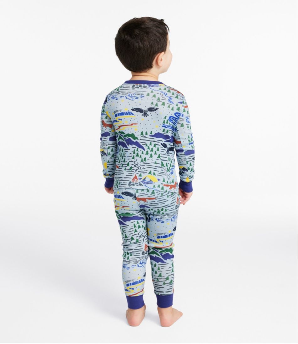 Toddlers' Organic Cotton Fitted Pajamas | L.L.Bean sale