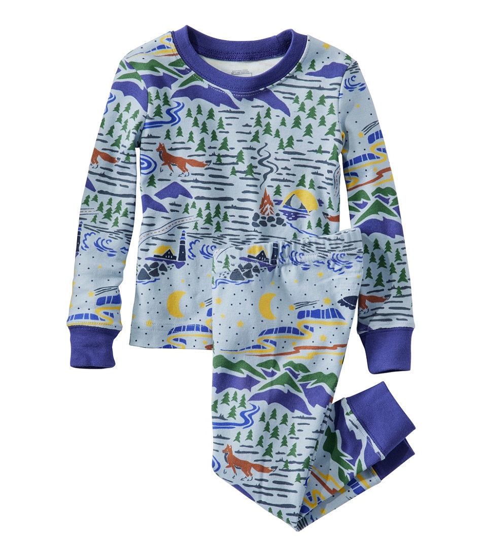 Toddlers' Organic Cotton Fitted Pajamas | L.L.Bean sale - US 7786
