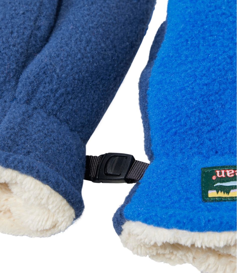 Infants' and Toddlers' Mountain Classic Fleece Hat and Mitten Set | L.L.Bean online