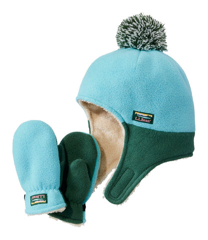 Infants' and Toddlers' Mountain Classic Fleece Hat and Mitten Set | L.L.Bean online - US 2635