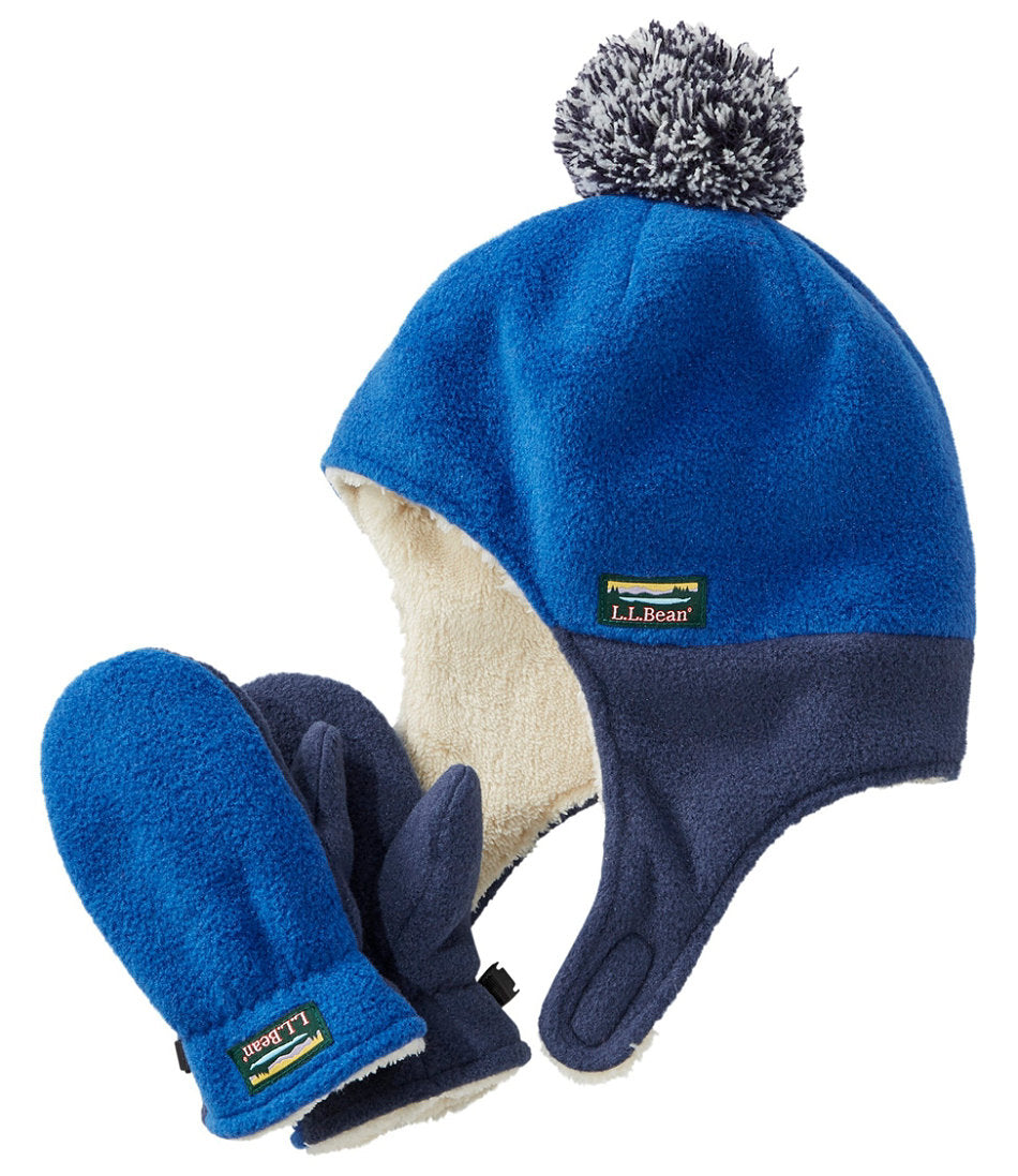 Infants' and Toddlers' Mountain Classic Fleece Hat and Mitten Set | L.L.Bean online - US 2635