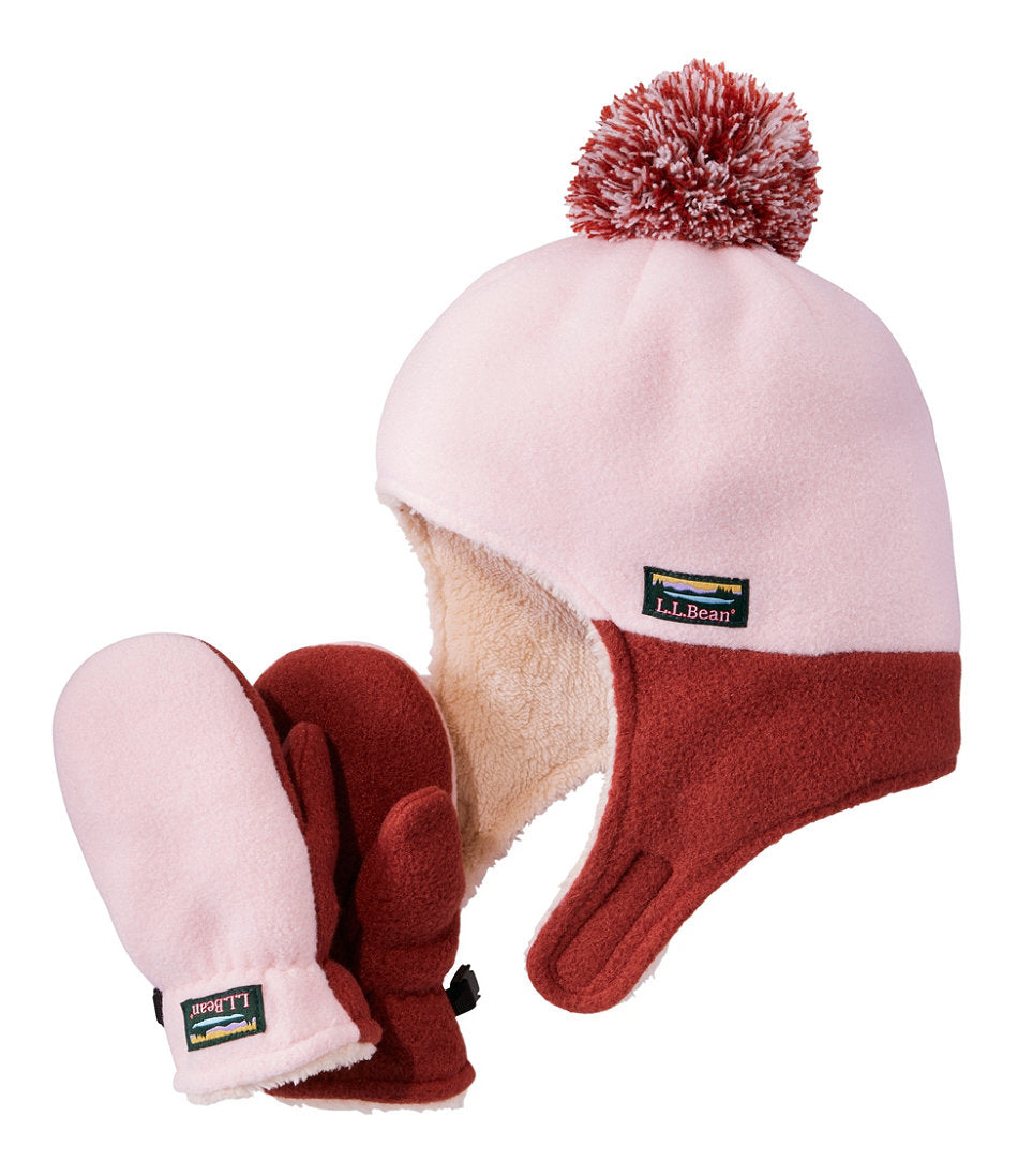 Infants' and Toddlers' Mountain Classic Fleece Hat and Mitten Set | L.L.Bean online - US 2635