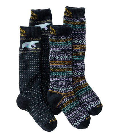 Kids' Winter Snow Sports Socks, 2-Pack | L.L.Bean for sale - US 2945