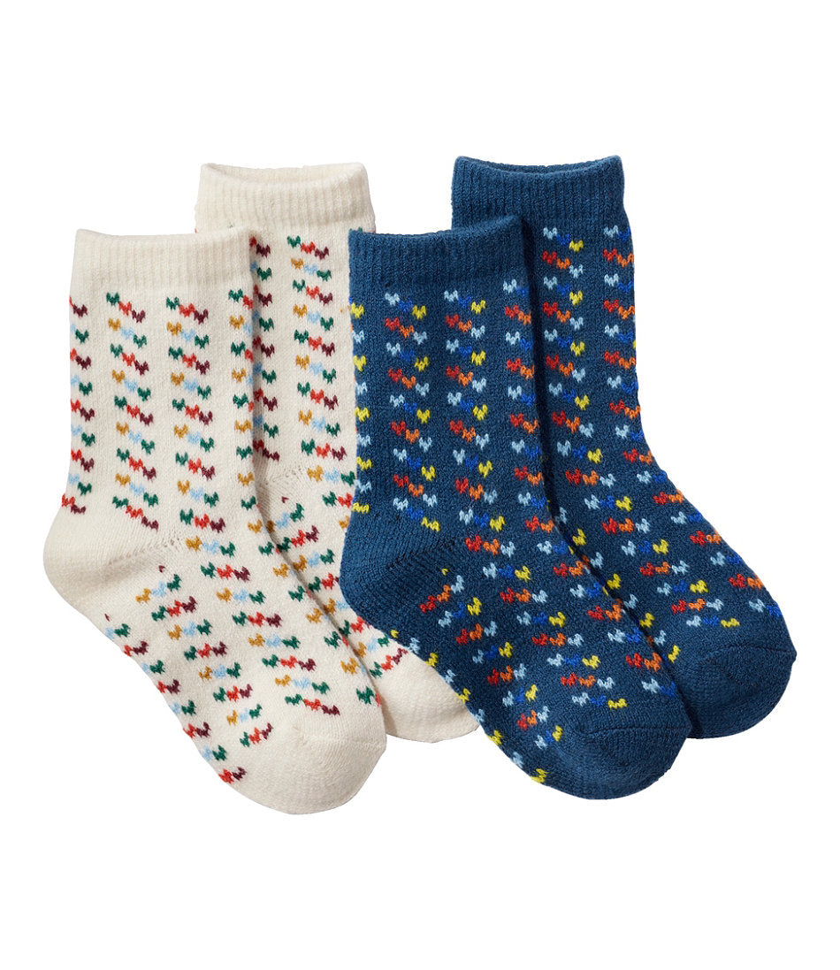 Kids' Sweater Weather Socks, 2-Pack | L.L.Bean online - US 4831