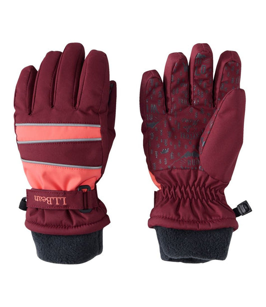 Kids' Wintry Mix Waterproof Gloves | L.L.Bean sale
