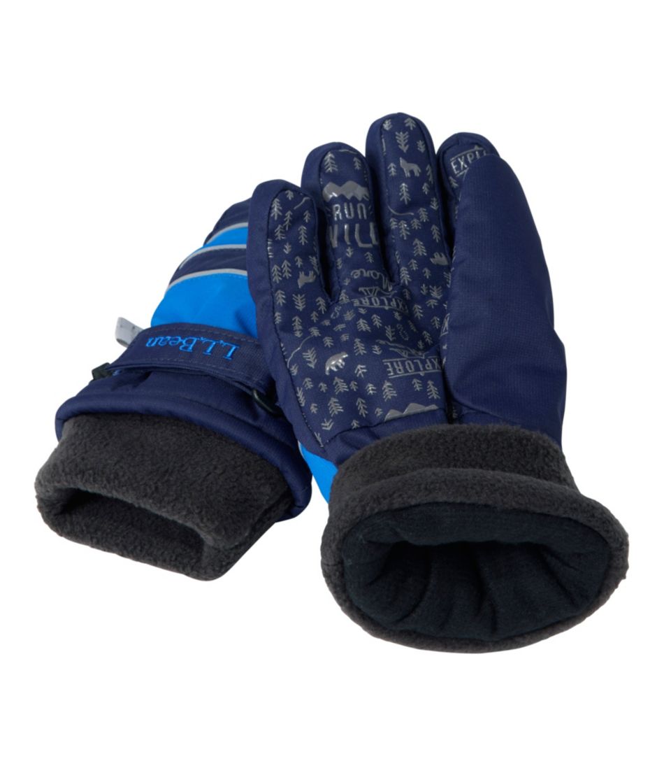 Kids' Wintry Mix Waterproof Gloves | L.L.Bean sale