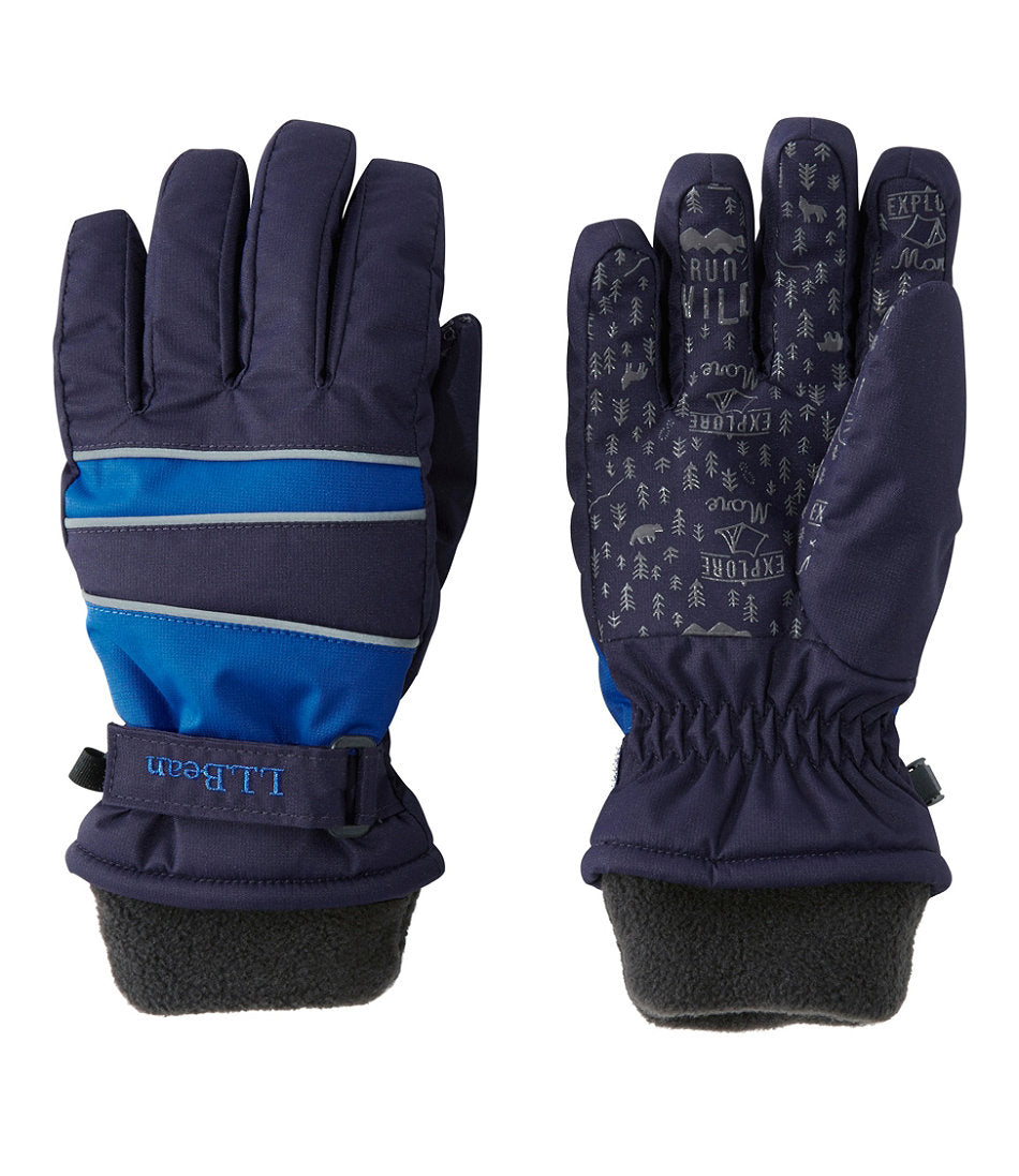 Kids' Wintry Mix Waterproof Gloves | L.L.Bean sale - US 2642