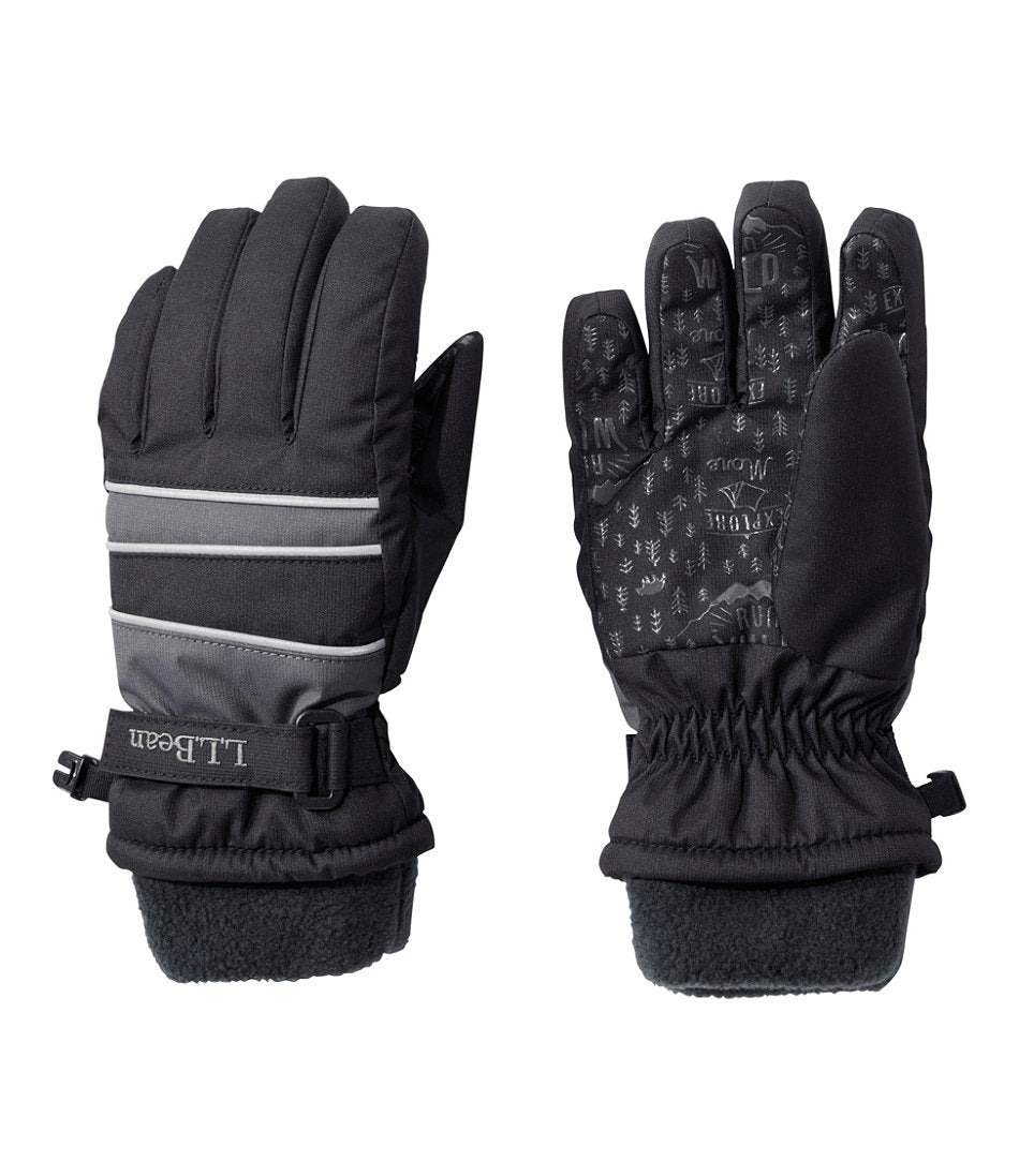 Kids' Wintry Mix Waterproof Gloves | L.L.Bean sale - US 2642