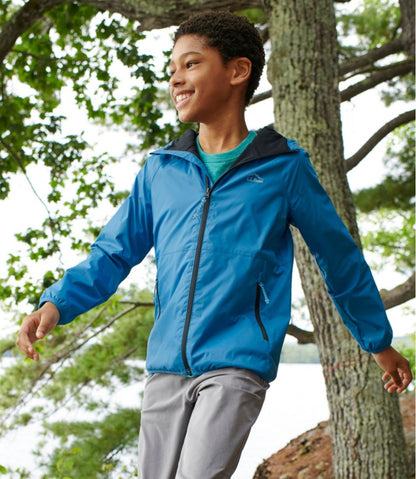 Kids' Wind and Rain Jacket, Lined | L.L.Bean sale