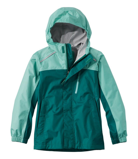 Kids' Trail Model Rain Jacket, Colorblock | L.L.Bean for sale